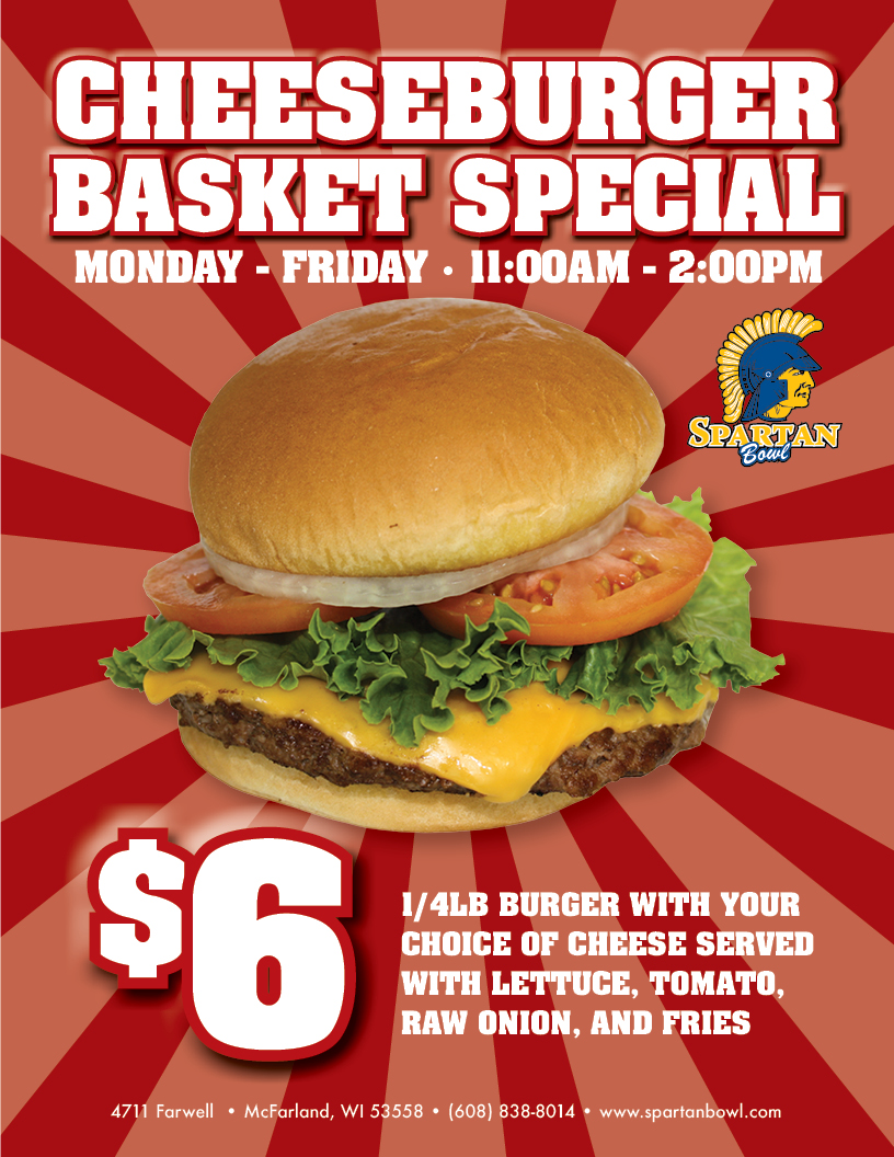 Cheeseburger Basket Special