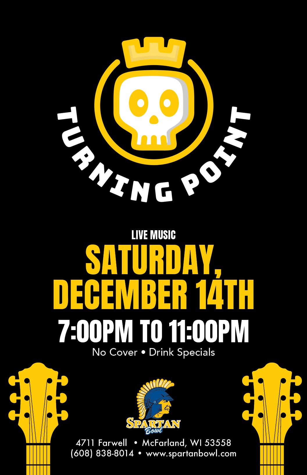 Live Music Turning Point December 14th